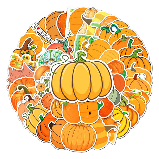 50 Aesthetic Pumpkin Stickers for Laptops and More