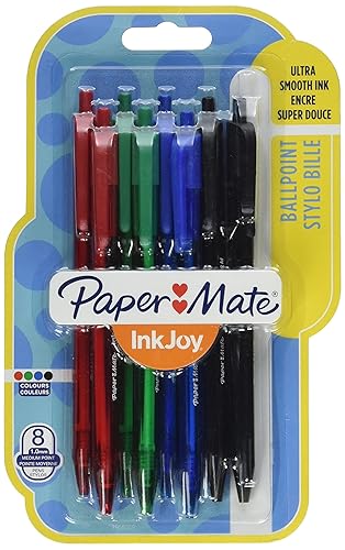 Set of 8 assorted inkjoy ballpoint pens
