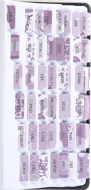 Large Print Bible Tabs for Study and Journaling