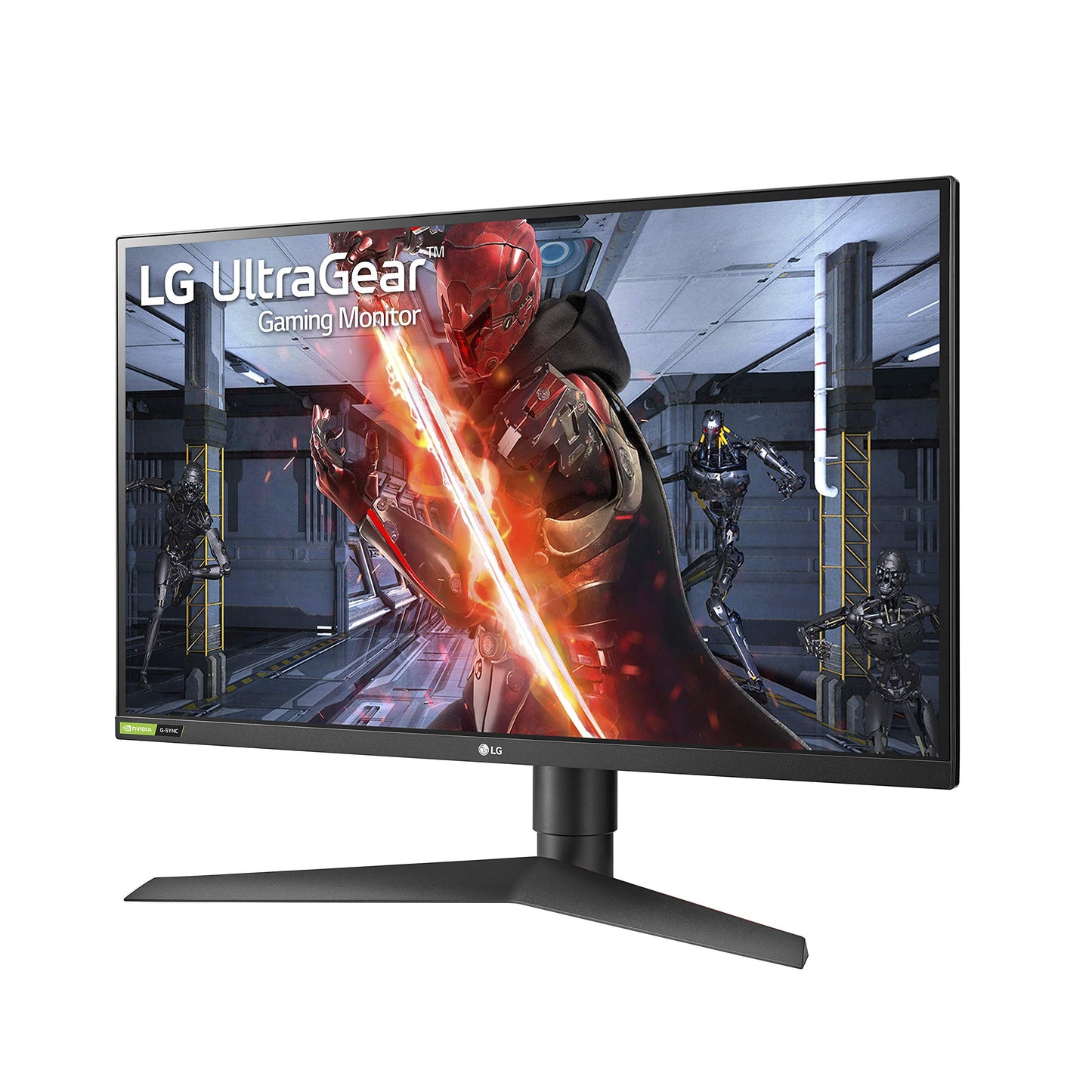 27GN750-B UltraGear Gaming Monitor 27 FHD (1920x1080) IPS Display, 1ms Response, 240HZ Refresh Rate, G-SYNC Compatibility, 3-Side Virtually Borderless Design, Tilt, Height, Pivot Stand - Black