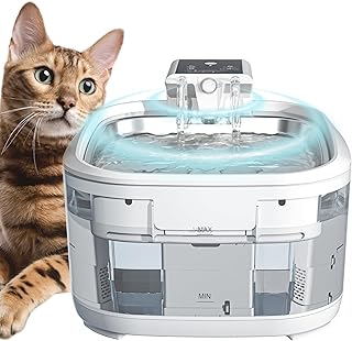 Wireless Cat and Dog Water Fountain with Motion Sensor