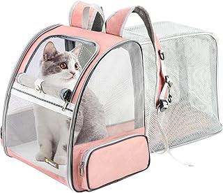 Innovative Bubble Backpack for Pets with Breathable Tent