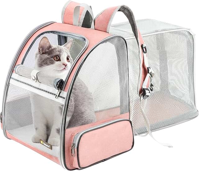 Innovative Bubble Backpack for Pets with Breathable Tent