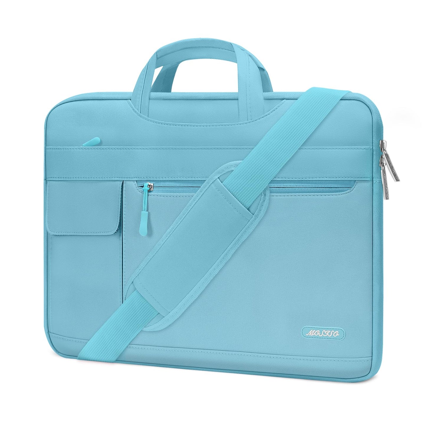 Blue shoulder bag for 13-14 inch laptops
