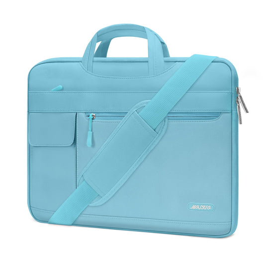 Blue shoulder bag for 13-14 inch laptops