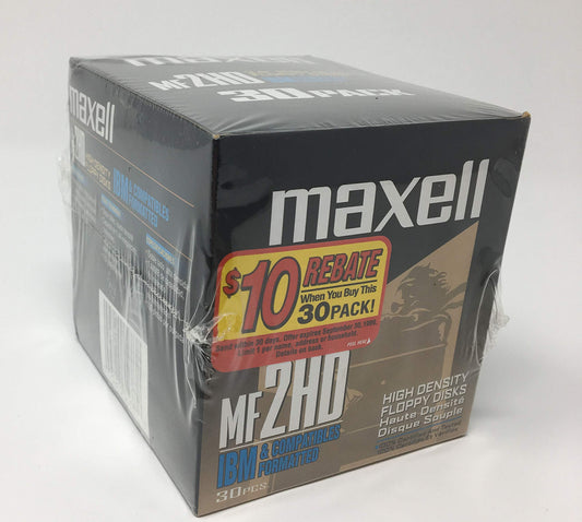 30 floppy disks in a pack