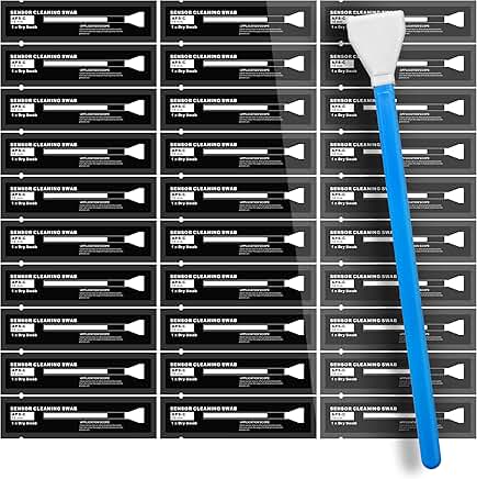 Sensor Cleaning Swabs 16MM for Full Frame Cameras (200 Pack)