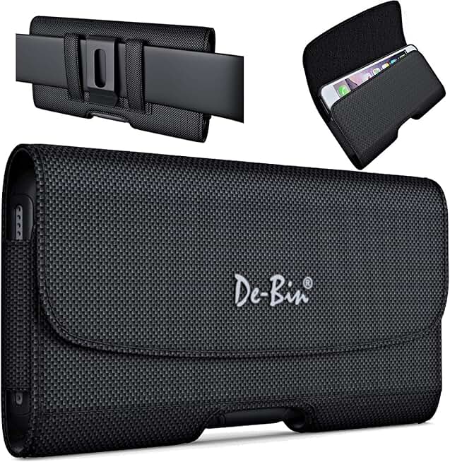 Nylon Belt Holster Case for iPhone with Belt Clip