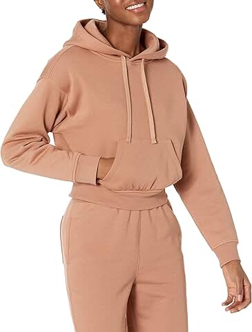 Women's Crop Hoodie in Plus Size