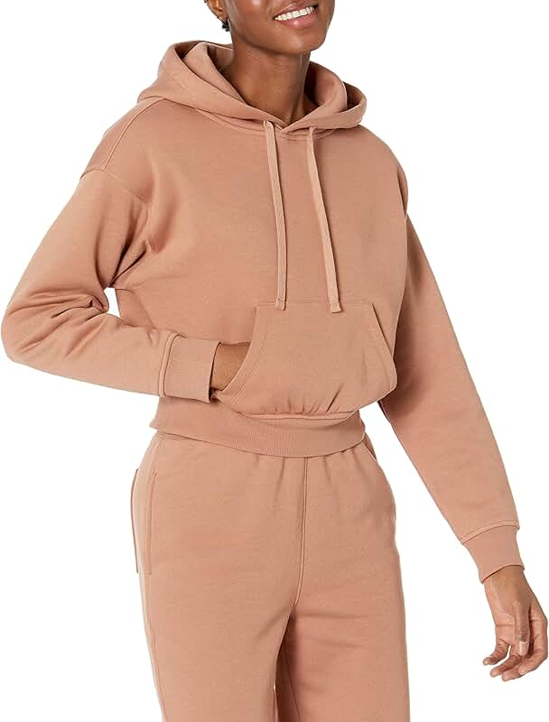 Women's Crop Hoodie in Plus Size