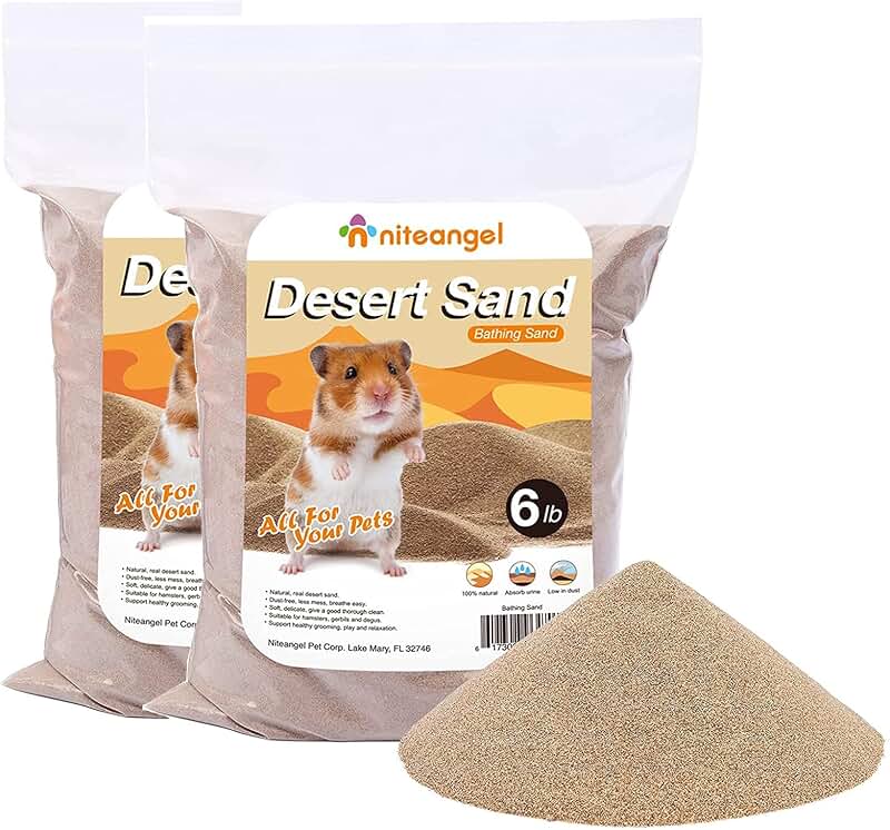 Hamster Desert Bath Sand for Small Pets