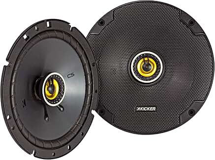 Pair of 6.75-Inch 4-Ohm Coaxial Speakers