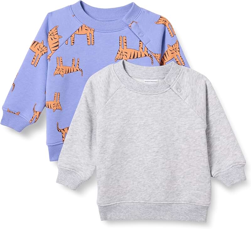 Unisex Baby French Terry Crewneck Sweatshirt
