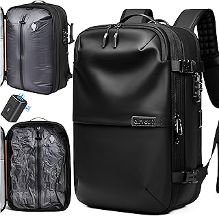 60L Vacuum Seal Travel Backpack with Expandable System