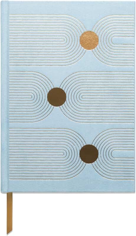 Sueded Paper Journal Notebook, 5.75" x 8.125"