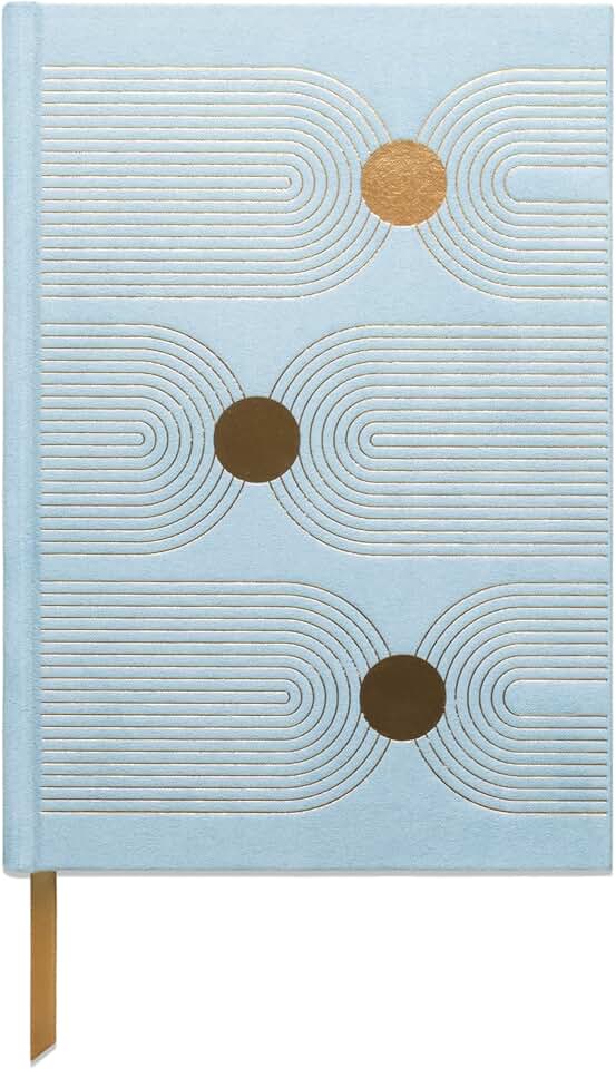 Sueded Paper Journal Notebook, 5.75" x 8.125"
