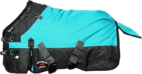 58-inch Waterproof Fleece-Lined Winter Horse Blanket