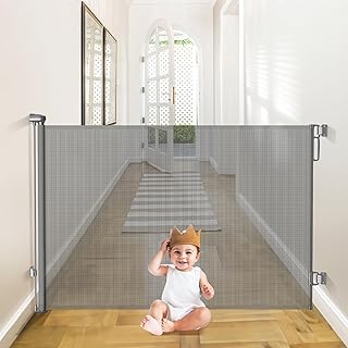 Extra Wide Baby and Pet Gate for Doorways and Stairs
