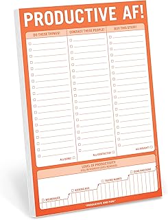 Funny Office Notepad and To-Do List, 6 x 9 inches
