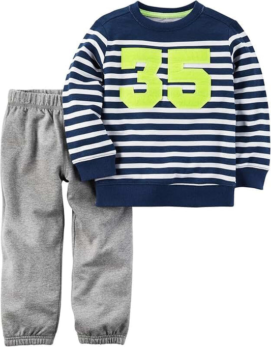 Boys' 2-Piece Playwear Set for Newborns