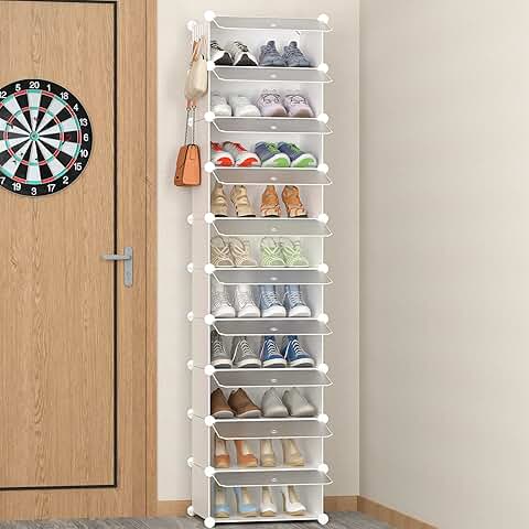 10-Tier Shoe Rack Organizer for Closet and Entryway