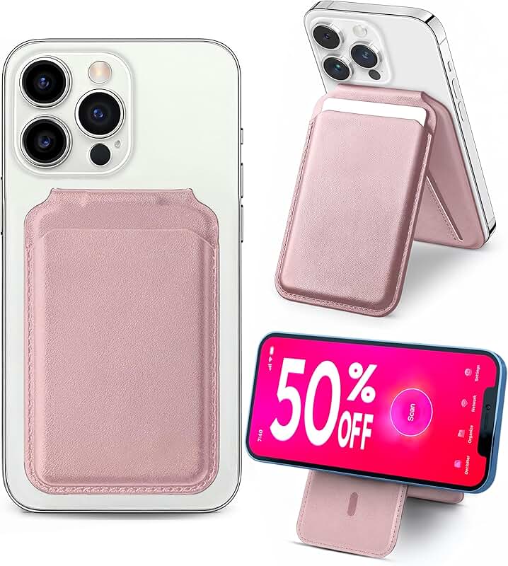Magnetic Wallet for iPhone and Phones