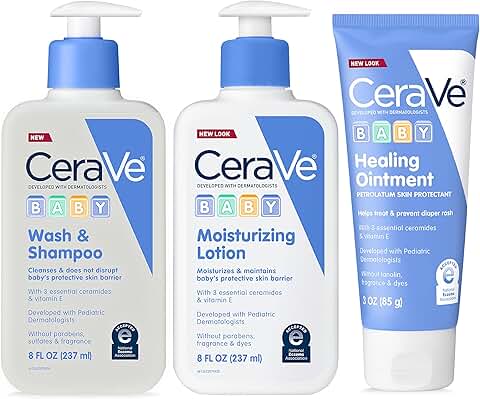 Baby Bath Set with Wash, Lotion, and Ointment