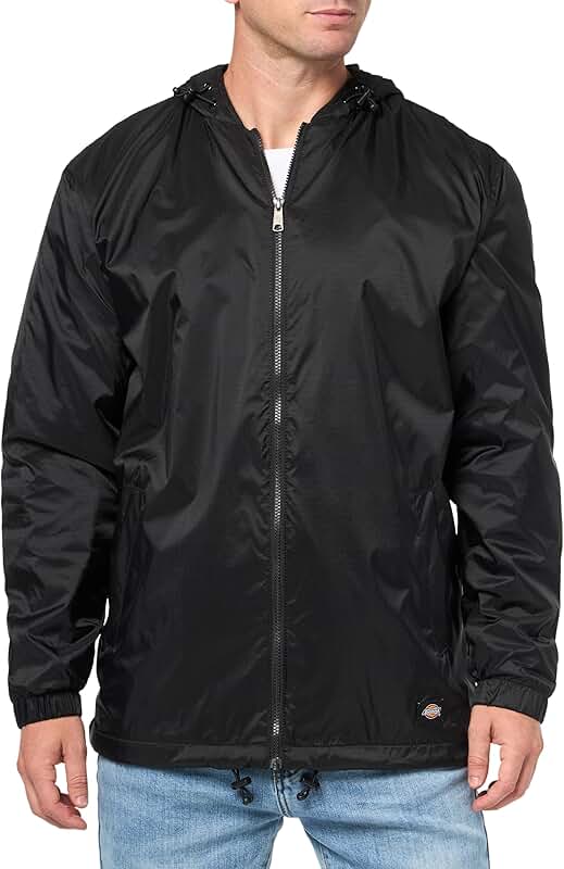 Men's Fleece-Lined Hooded Jacket