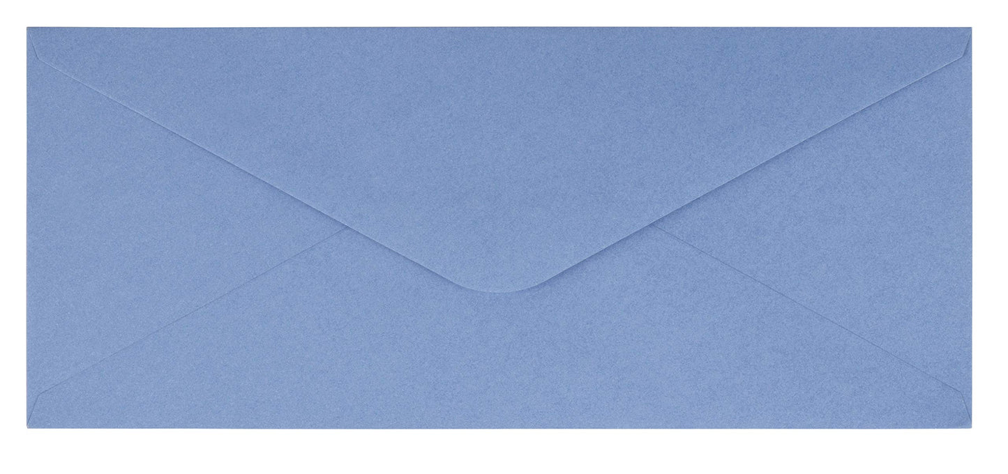 Dusty Blue Business Mailing Envelopes, 96 Pack