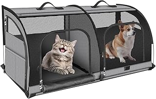 Double Cat Travel Carrier for Two Cats
