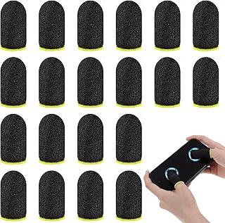 20 Pcs Breathable Ultra-Thin Finger Gloves for Touchscreens