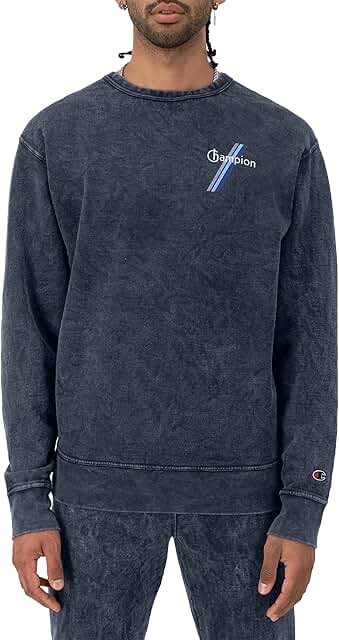 Men's Mineral Dye Graphic Crewneck Sweatshirt