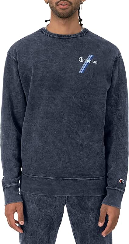 Men's Mineral Dye Graphic Crewneck Sweatshirt