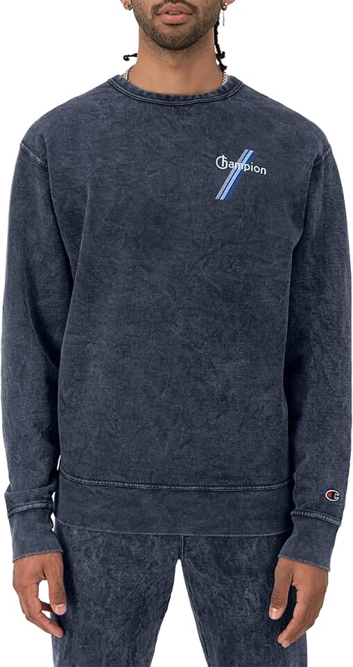 Men's Mineral Dye Graphic Crewneck Sweatshirt