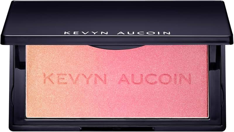 Trio blush palette with pearl, satin, and matte finishes