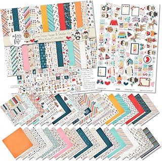 Winter Snow Fun Paper and Sticker Kit