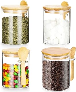 Glass Food Storage Container with Lid, 17 fl oz