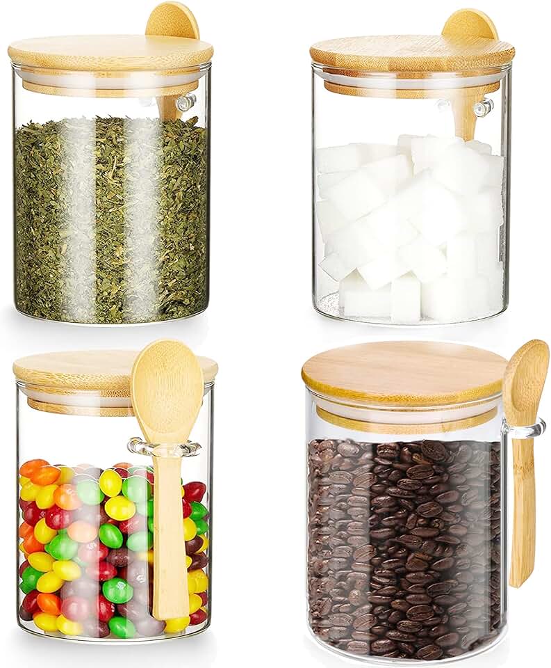 Glass Food Storage Container with Lid, 17 fl oz
