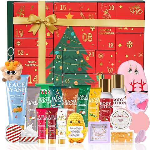 24-Day Beauty Advent Calendar for Women and Teens