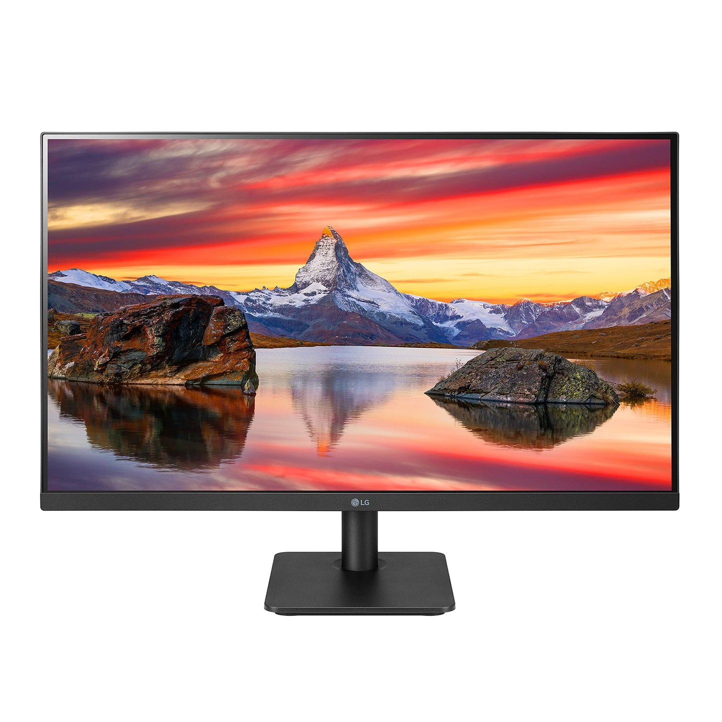 27MP400-B 27 Full HD (1920 x 1080) IPS Display with 3-Side Virtually Borderless Design, AMD FreeSync and OnScreen Control - Black