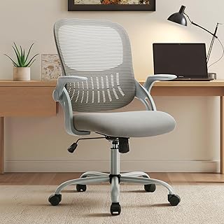 Comfortable Mesh Office Chair with Adjustable Arms