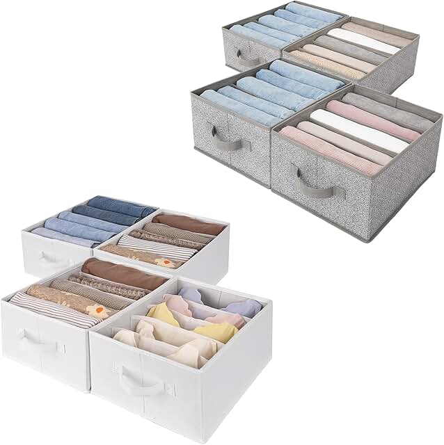 Bundle of 4 Closet and Drawer Organizers