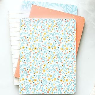 Pack of 4 6x8 Blank Journals with Checkboxes and To-Dos