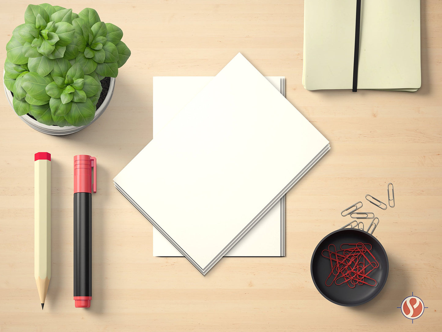 White 100 lb Cardstock for Crafts and Invitations, 50 Sheets