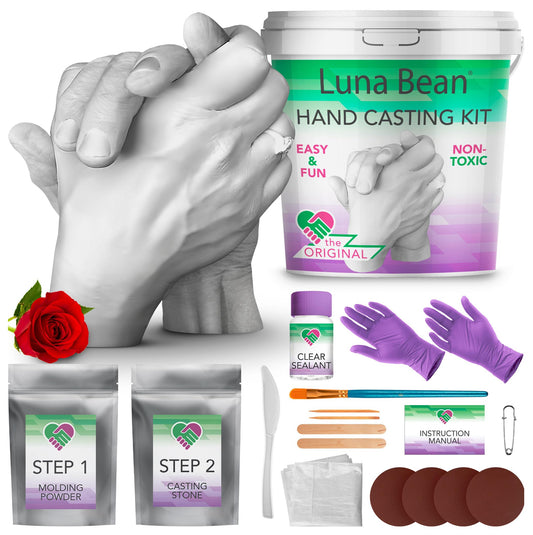Hand Casting Kit for Couples and Family Keepsakes
