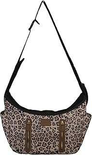 Pet Carrier Tote with Storage and Mesh Windows