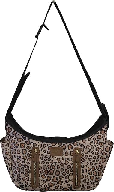 Pet Carrier Tote with Storage and Mesh Windows