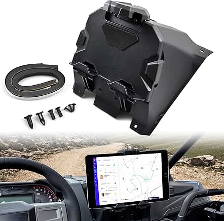 Tablet and phone holder with storage for RZR PRO XP