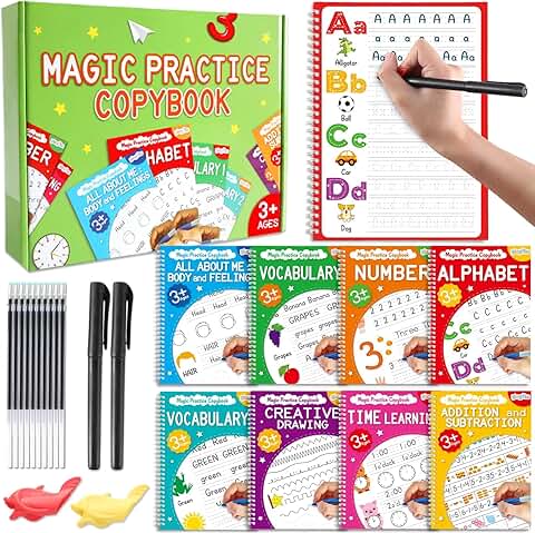 8 Reusable Handwriting Practice Books for Kids