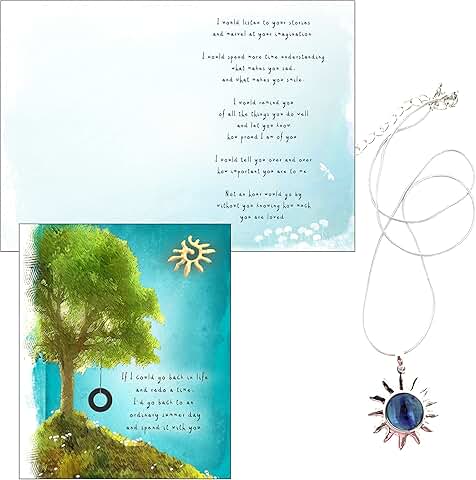 Sun Heartfelt Summer Day Greeting Card and Keepsake Gift Set